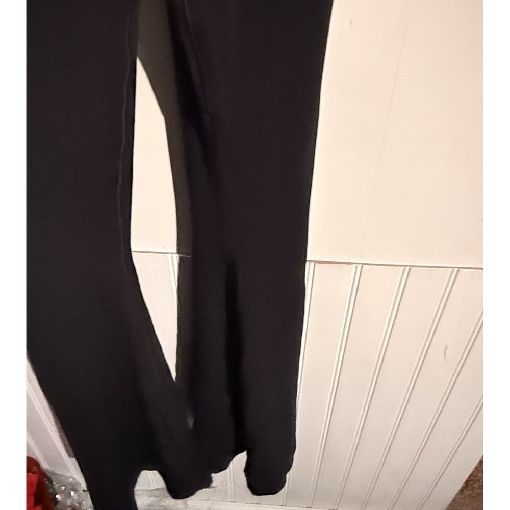 OFFLINE By Aerie Jumpsuit‎ Women Small Black Sleeveless Flare Leg Jersey Lounge - Picture 3 of 5